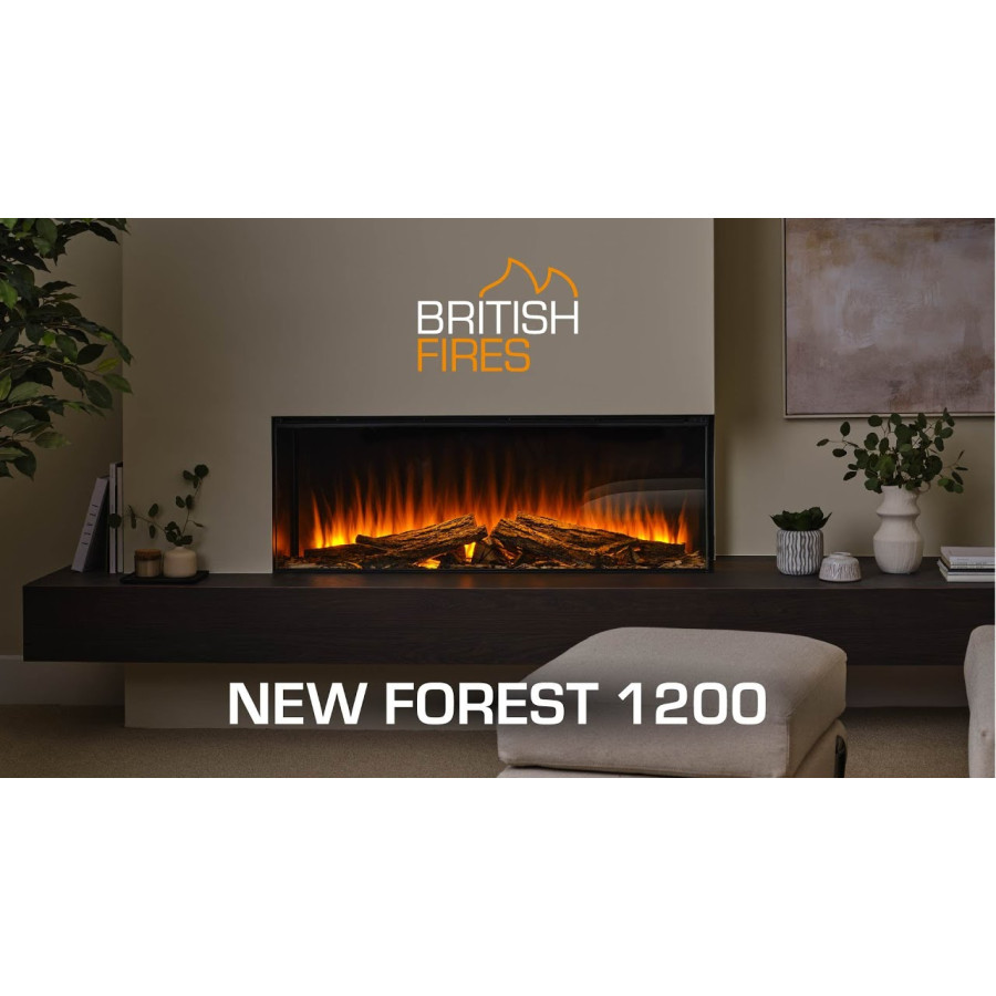 Електрокамін British Fires New Forest 1200 mm
