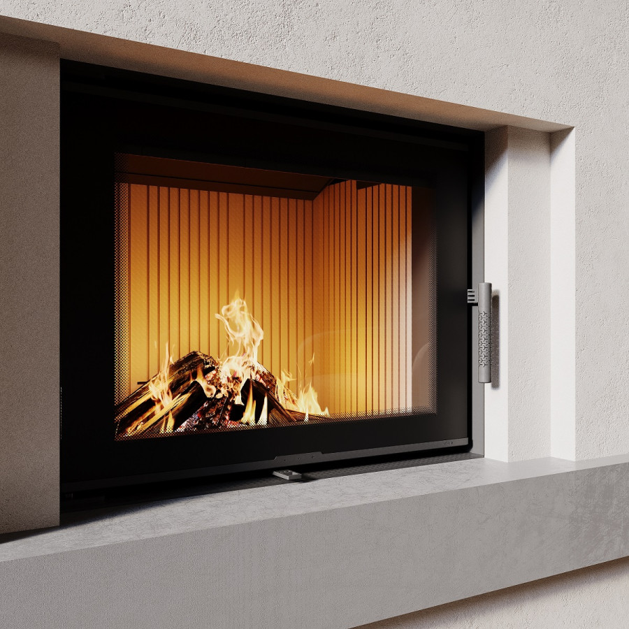 Камінна топка M-FIRE 80 пряма (17 кВт)