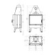 Камінна топка M-FIRE 70 пряма (15 кВт)