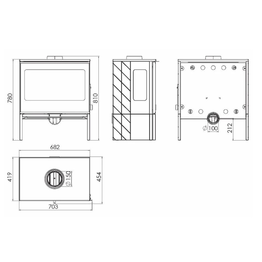 Піч чавунна Plamen Eco 50