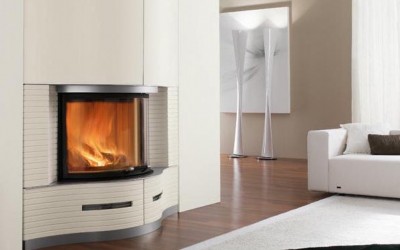 Каміни округлої форми