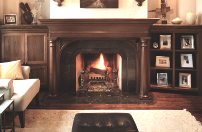 Каміни із дерева