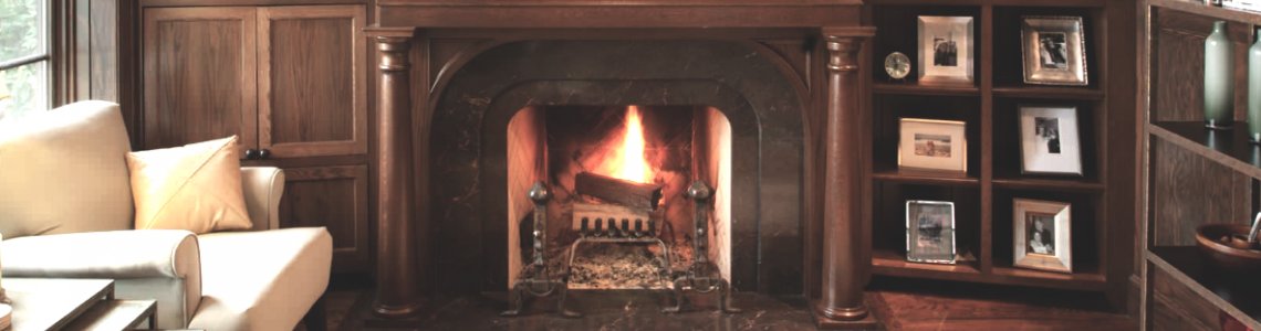 Каміни із дерева