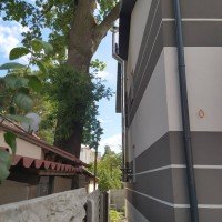 Зовнішній димохід з іскрогасником