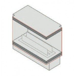 Біокамін Ebios-Fire Built-In Fireplace 2R (Automatic)