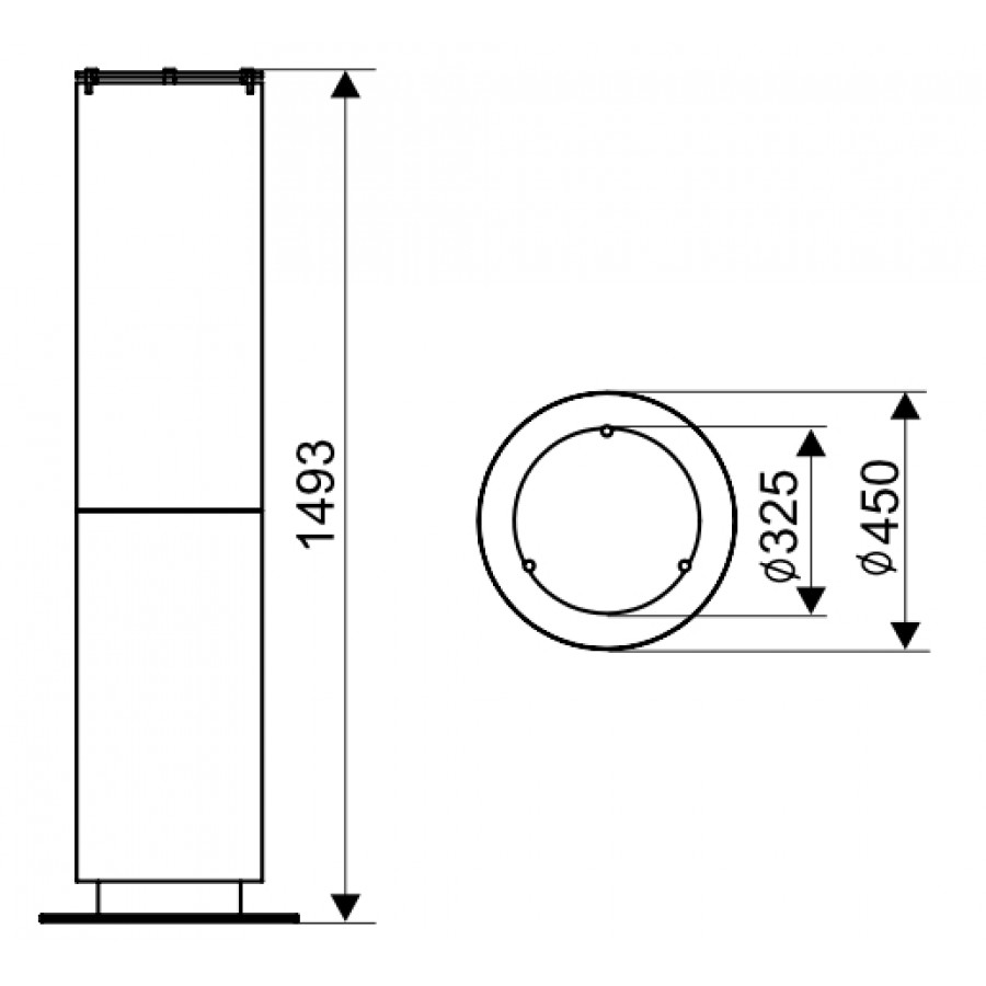 Біокамін Ebios-Fire Tower
