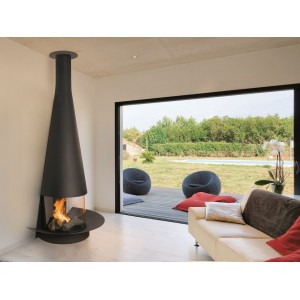 Пристінний камін Filiofocus 1600 Mural Vitre