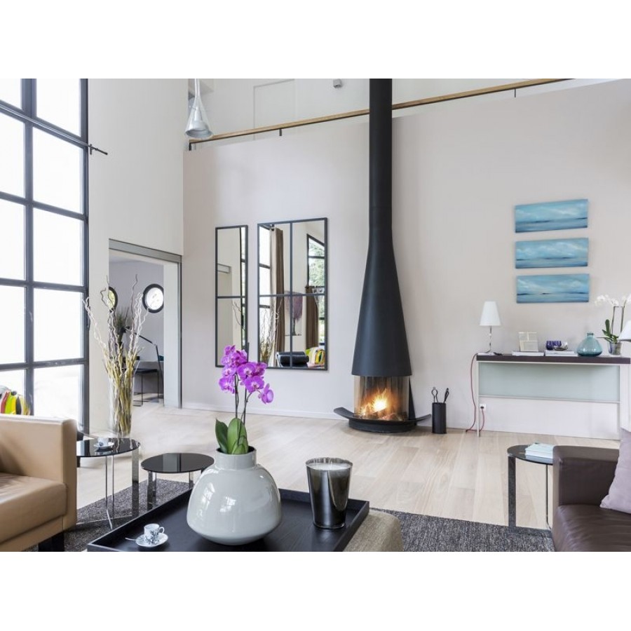 Пристінний камін Filiofocus 1600 Mural Vitre