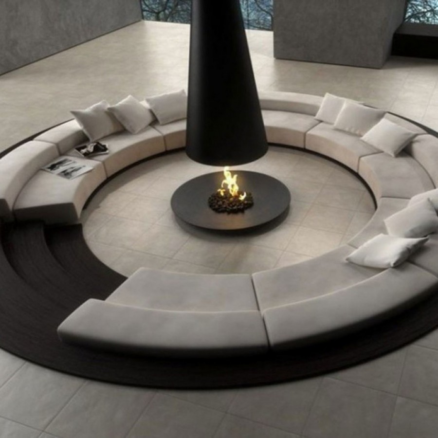 Острівний камін Filiofocus 2000 Telescopique