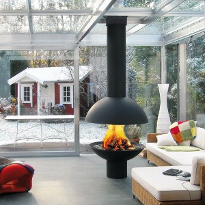 Острівний камін Mezzofocus