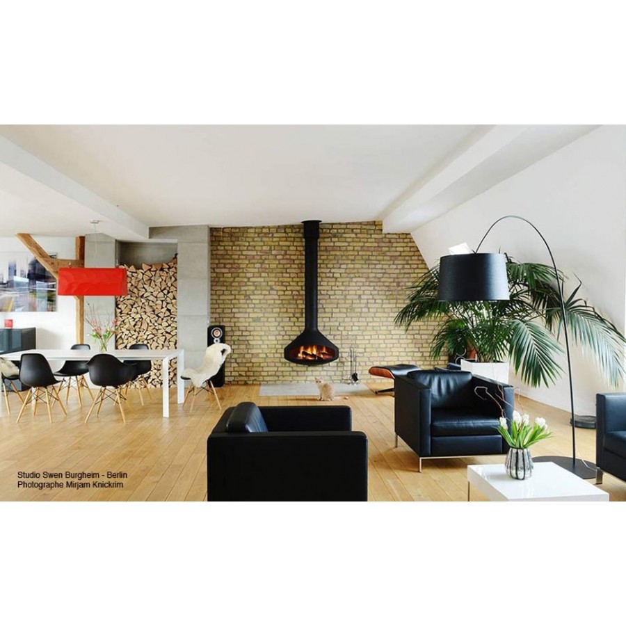 Настінний камін Paxfocus