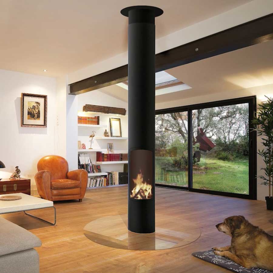 Підвісний камін Slimfocus on base