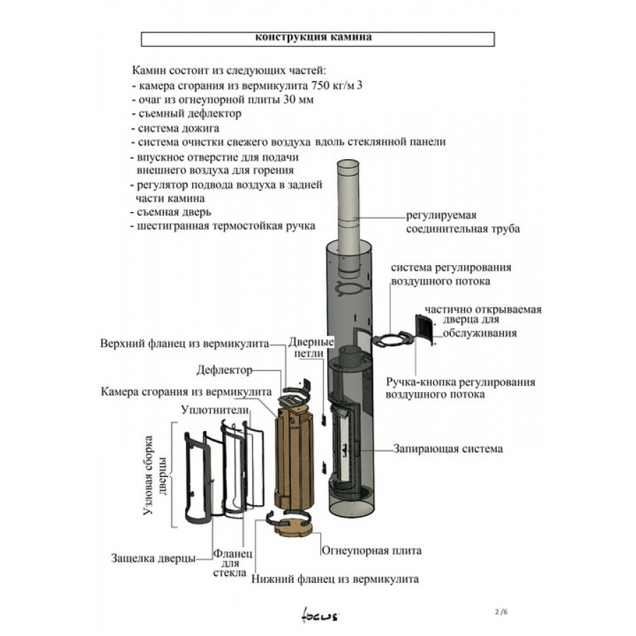 Підвісний камін Slimfocus suspended