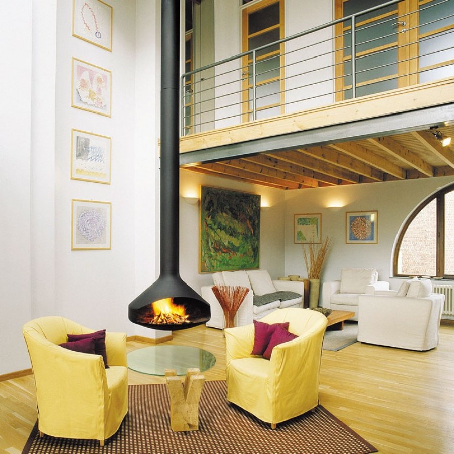 Підвісний камін Ergofocus