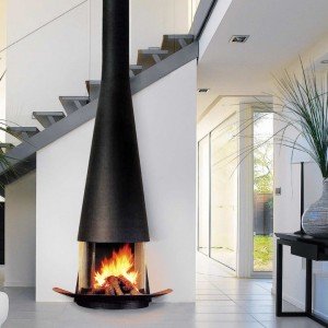 Пристінний камін Filiofocus 2000 Mural Vitre