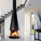 Пристінний камін Filiofocus 2000 Mural Vitre