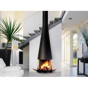 Пристінний камін Filiofocus 2000 Mural Vitre