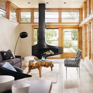 Пристінний камін Heterofocus 1400