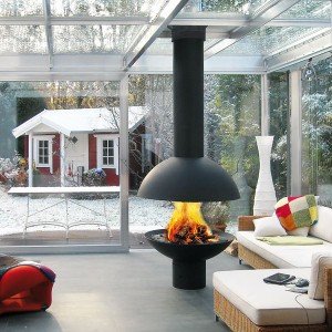 Острівний камін Mezzofocus