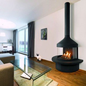 Пристінний камін Optifocus 1250