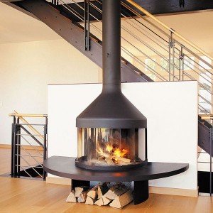 Пристінний камін Optifocus 1750