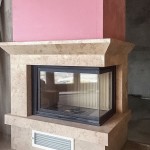 Кутовий камін с топкой Piazzetta MA 285 SL