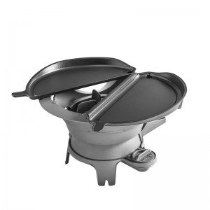 Чавунная гриль-плита Invicta Tatoo Plancha