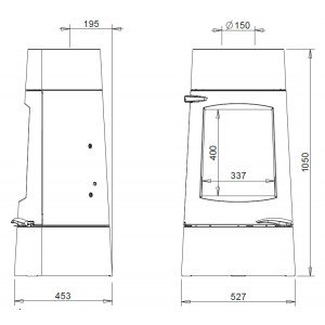 Піч чавунна Invicta Aratos