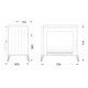 Печь чугунная с эмалью Invicta Modena
