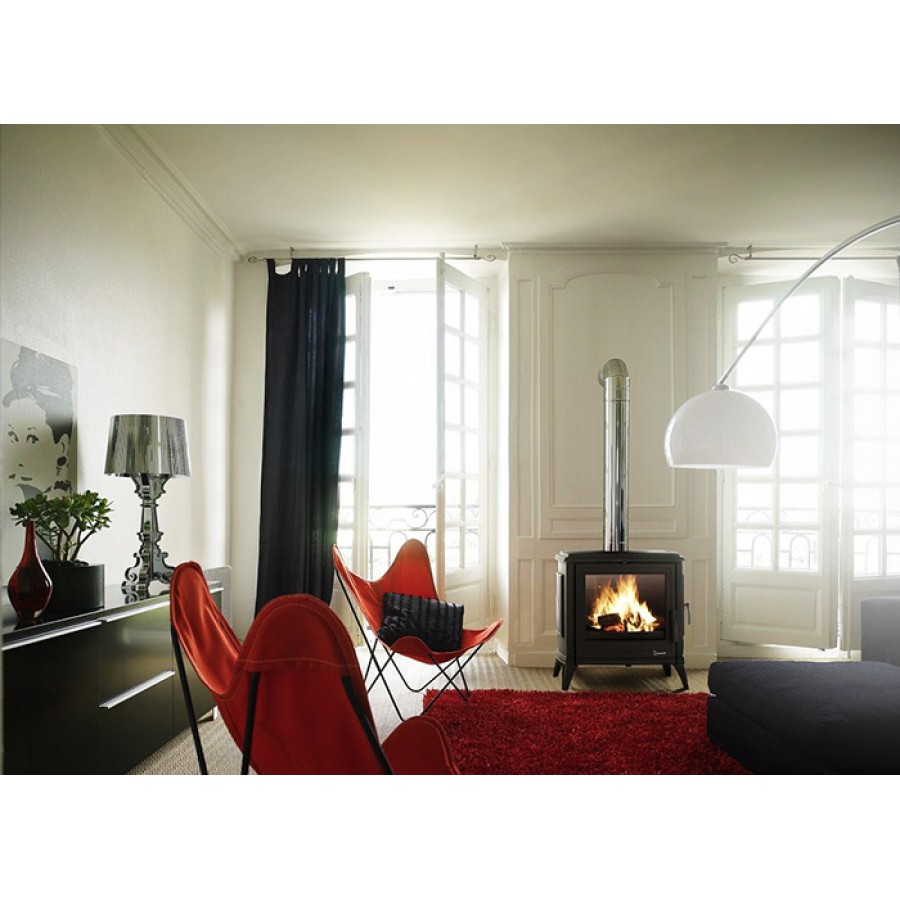 Піч чавунна  з емаллю Invicta Sedan L