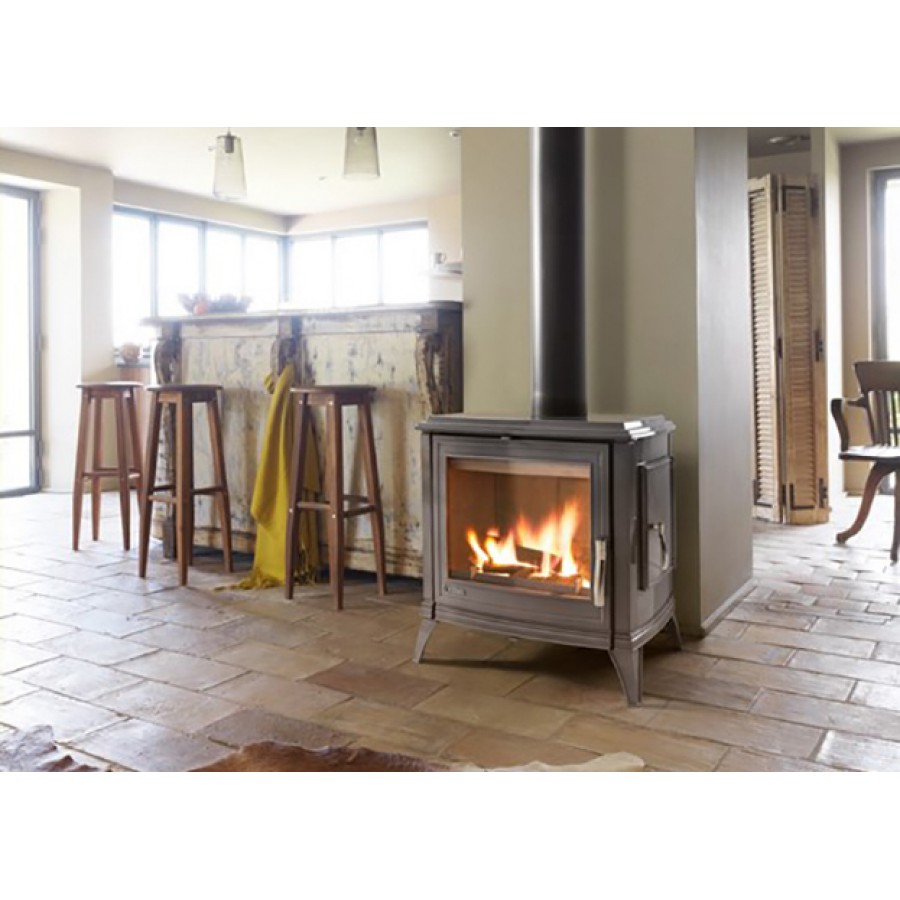 Піч чавунна  з емаллю Invicta Sedan L