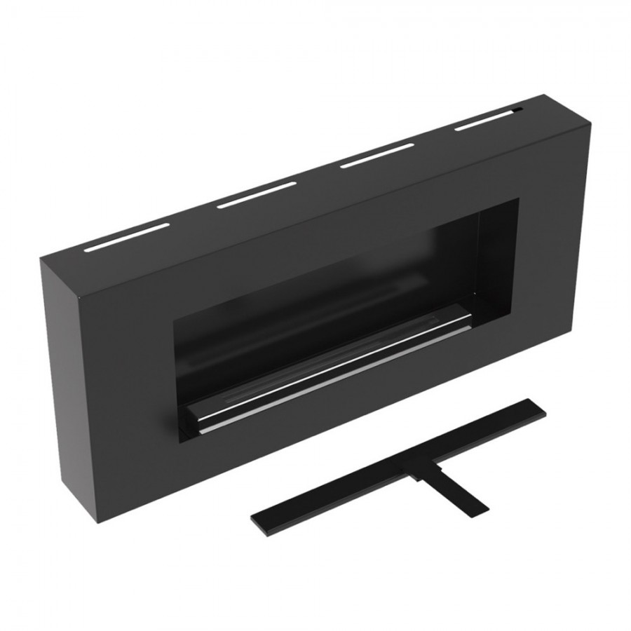 Біокамін Kratki DELTA FLAT чорний