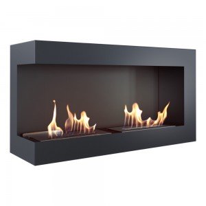 Біокамін Kratki DELTA 900 кутовий лівий