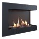 Біокамін Kratki DELTA 700 кутовий правий