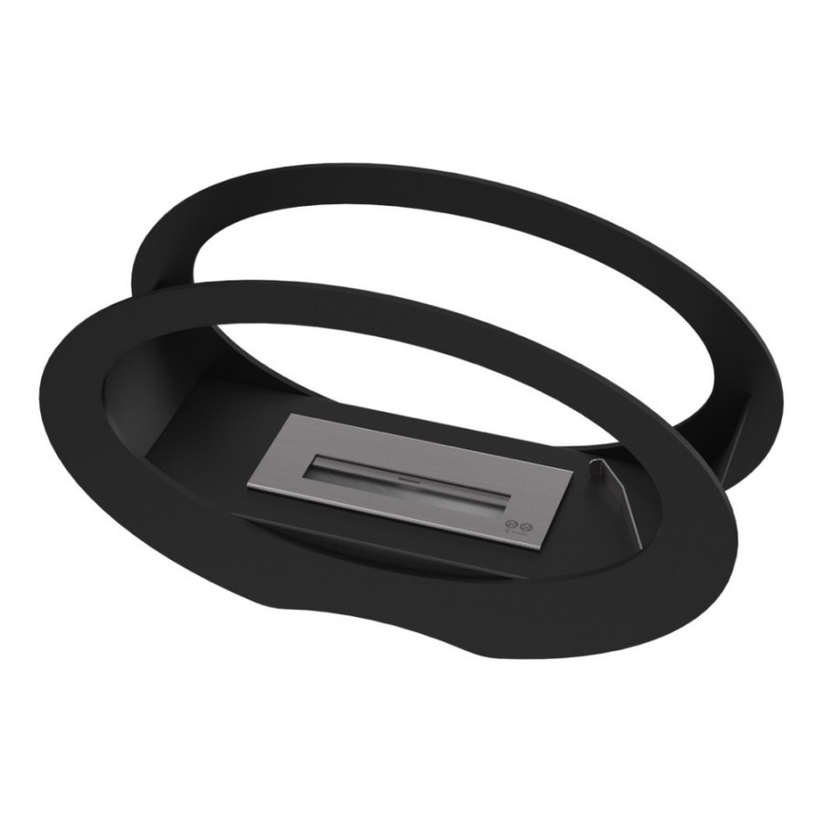 Біокамін Kratki ECHO чорний