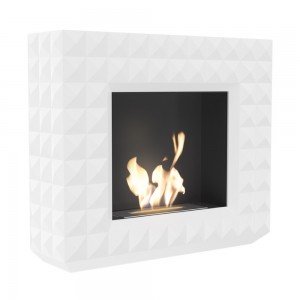 Біокамін Kratki EGZUL білий