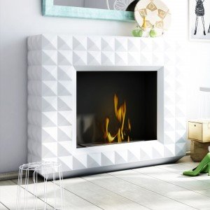 Біокамін Kratki EGZUL білий