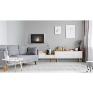 Біокамін Kratki GOLF чорний VERTICAL