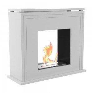 Біокамін Kratki JUNE тунельний білий