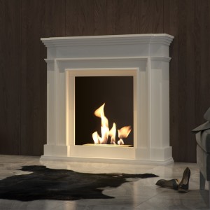 Біокамін Kratki LEGIONIS білий