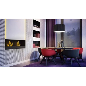 Біокамін Kratki QUEBEC чорний