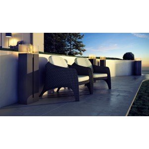 Біокамін Kratki ROMEO чорний