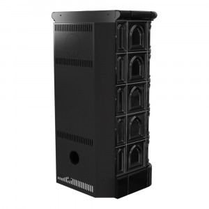 Піч кахельна Kratki BLANKA 8 чорна