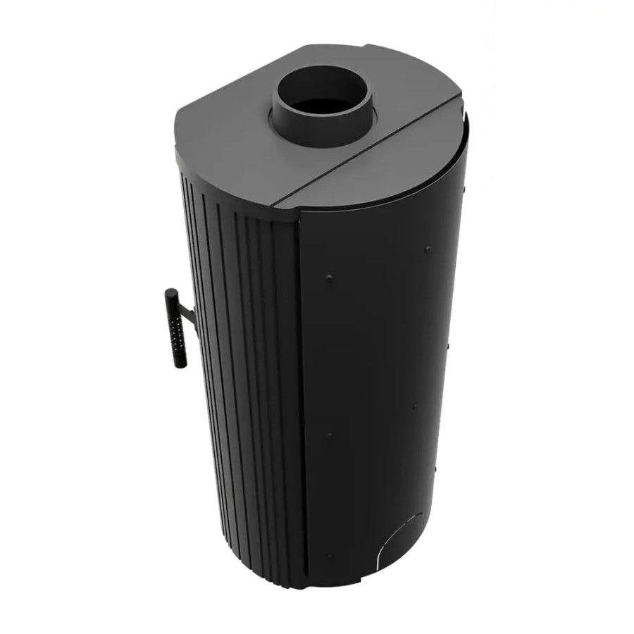 Чугунная печь-камин Kratki KOZA K12 Ø 130 (6 кВт)