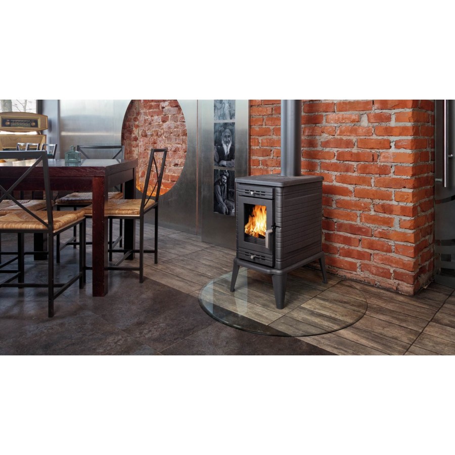 Печь чугунная буржуйка Kratki K10 ∅150