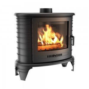 Піч чавунна буржуйка Kratki K8 з турбофеном