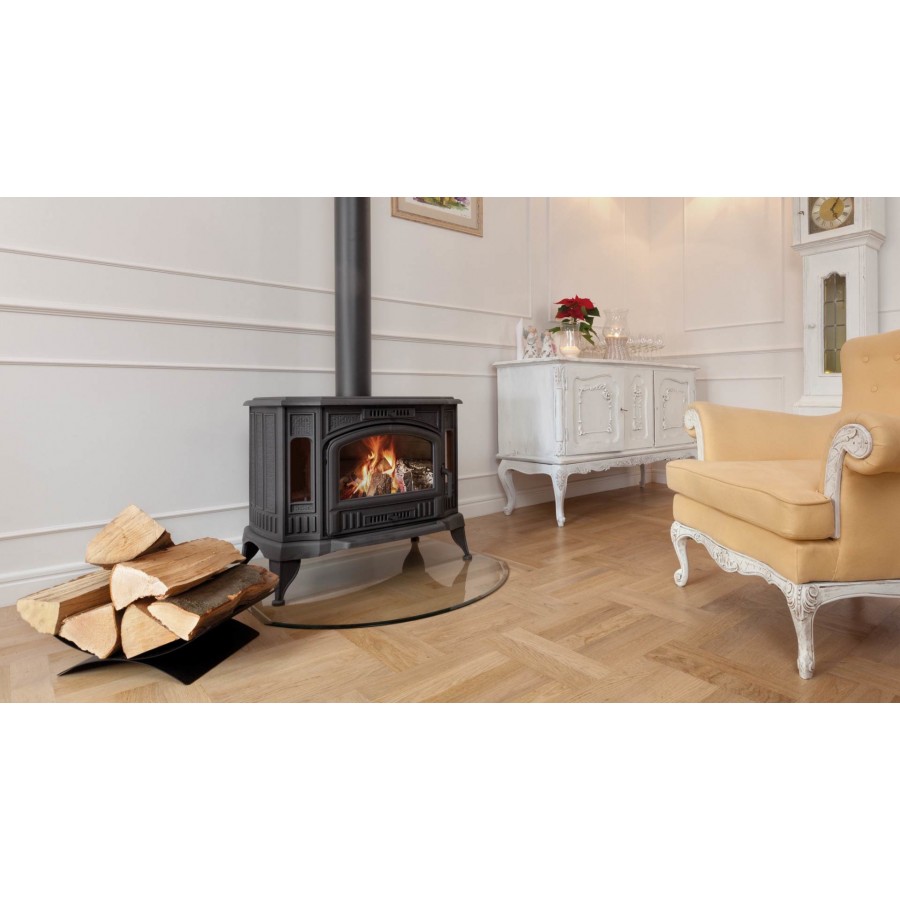 Піч чавунна буржуйка Kratki K9 ∅150 с ASDP