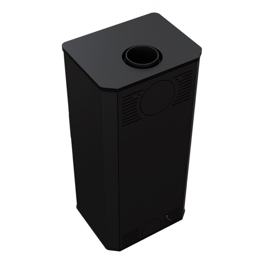 Піч сталева Kratki TITAN GLASS