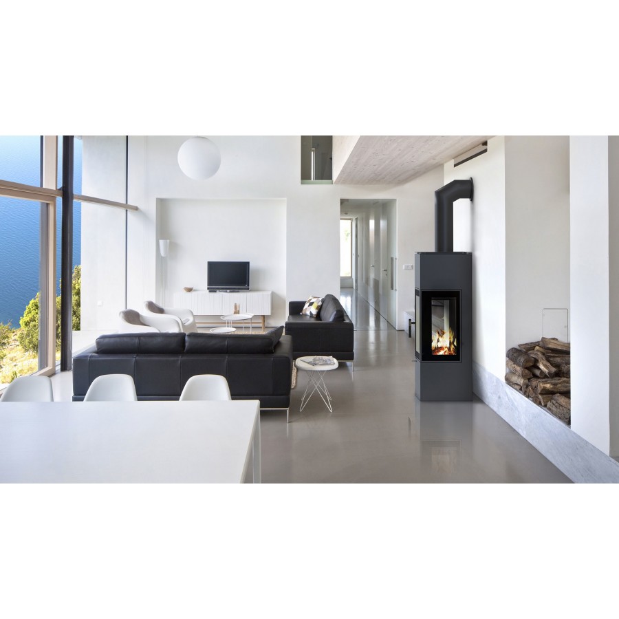 Піч сталева Kratki Thor 8 View