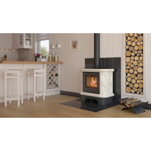 Піч кахельна кремова Kratki WK 440